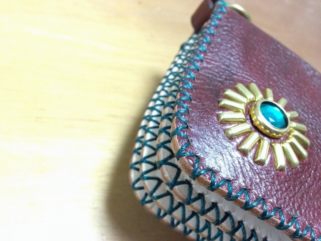 画像4: VATOS　カスタムメイド 　Long Bomb Wallet "AZTEC"